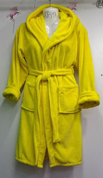 Халат Romeo life (M-2XL) RL727 yellow (зима)