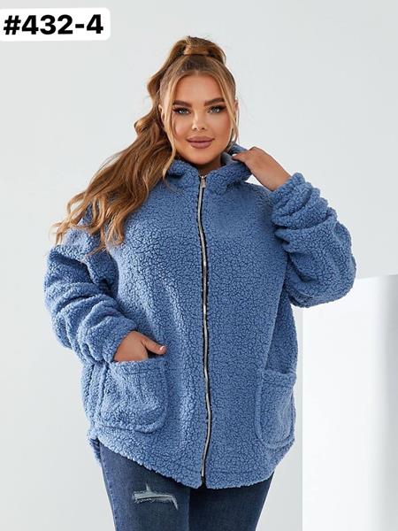 Куртка Romeo life (50-60) 432-4 l.blue (деми)