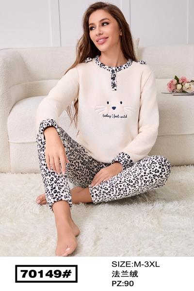 Пижама Romeo life (M-3XL) 70149 l.beige (зима)