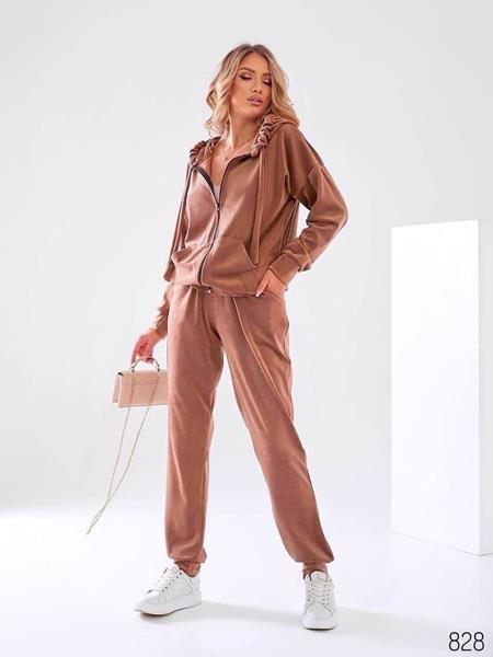 Костюм спорт Romeo life (44-58) 828 beige (деми)