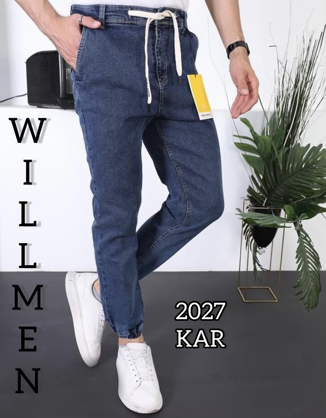 Джинсы God Baron (26-28) 2027 blue (деми)