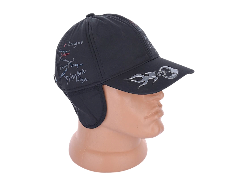 Кепка Виктория2 (one size) N255 фліс black (зима)