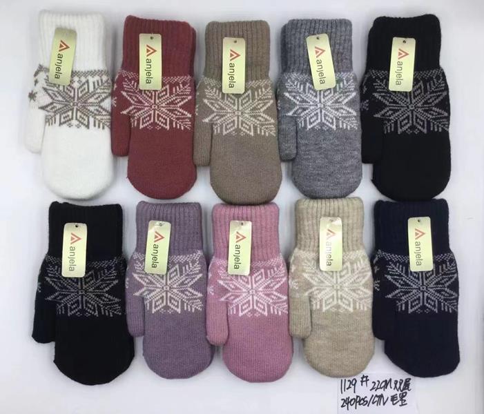 Варежки Anjela (6.5-8.5) 1129 mix (зима)