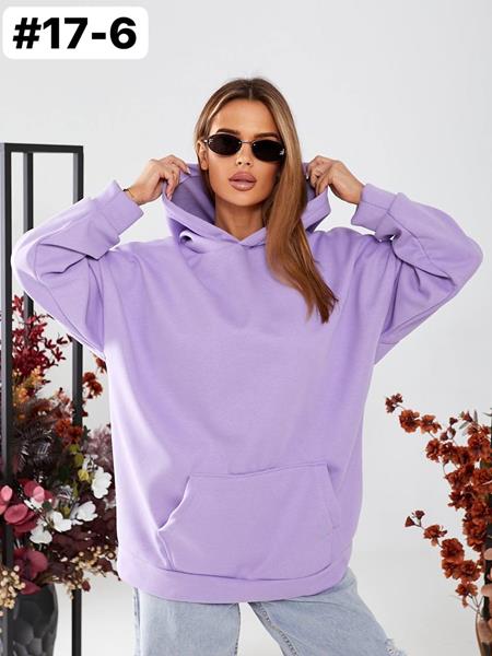 Худи BAT (one size) 17-6 lilac (зима)
