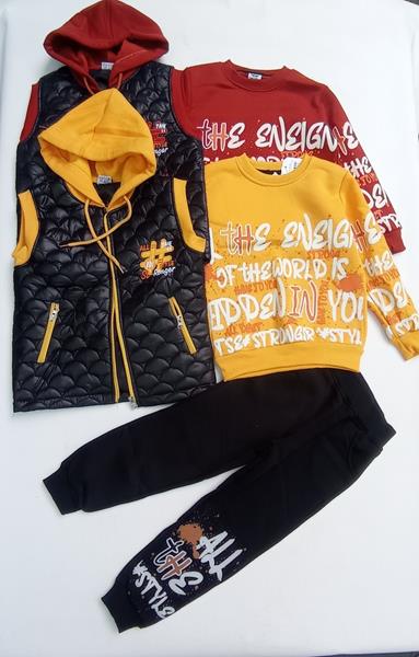 Костюм спорт Meloria (5-8) ML2584 yellow (деми)