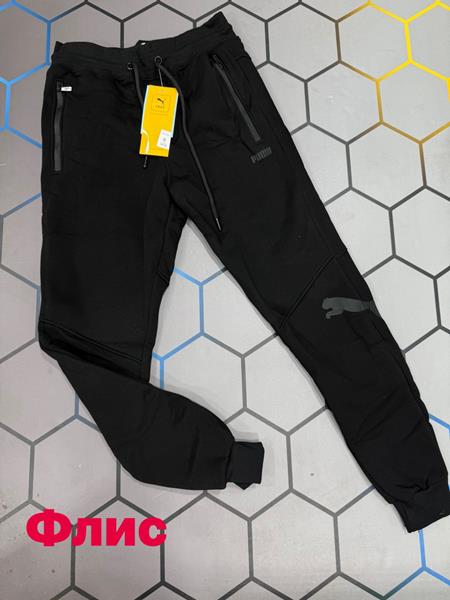 Штаны спорт Alex Clothes (S-2XL) 6158 black (зима)