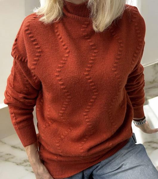 Свитер Elena&Vika (46-52) 24040 camel (зима)