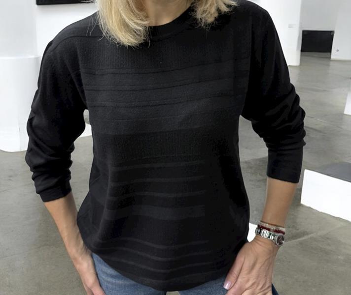 Свитер Elena&Vika (46-54) 25222 black (деми)