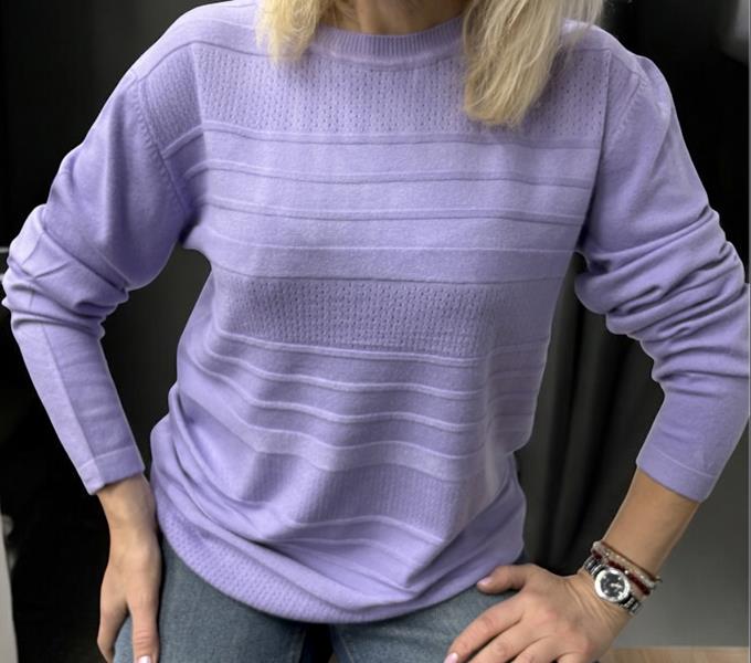 Свитер Elena&Vika (46-54) 25222 lilac (деми)