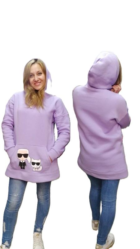 Батник LIArt (S-XL) 603 purple (зима)
