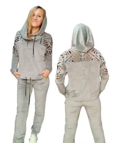 Костюм спорт LIArt (2XL-4XL) 568 l.grey (деми)
