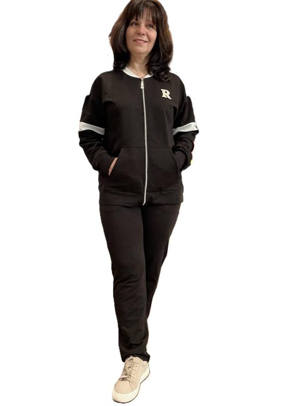 Костюм спорт LIArt (50-56) 890 black (деми)