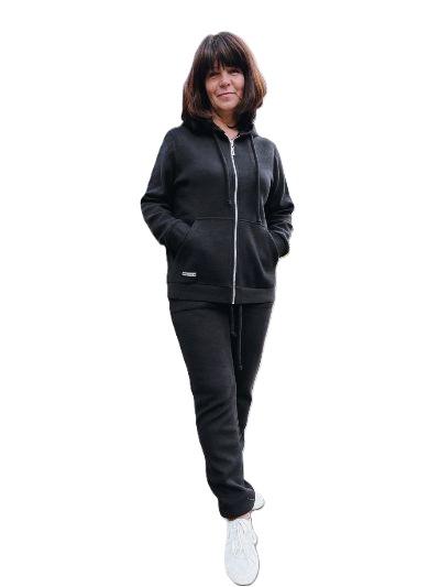 Костюм спорт LIArt (50-56) 910 black (деми)