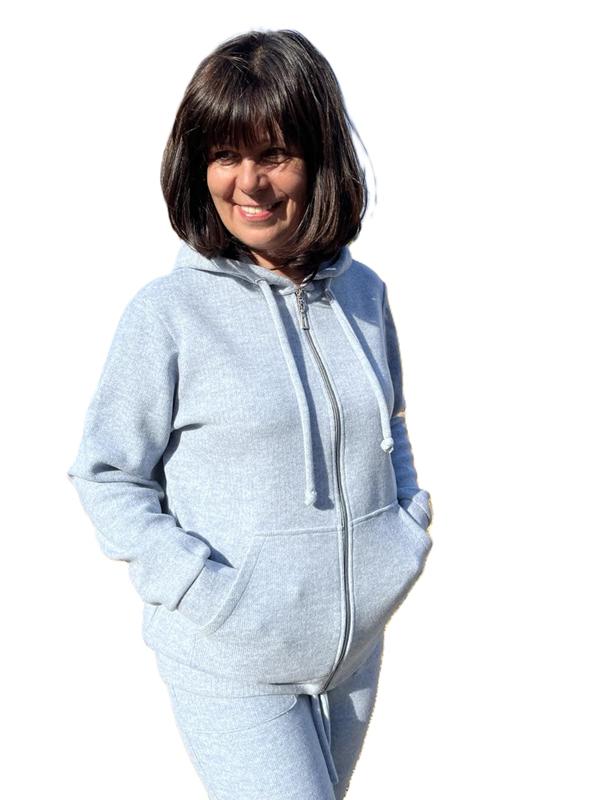 Костюм спорт LIArt (50-56) 910 l.blue (деми)