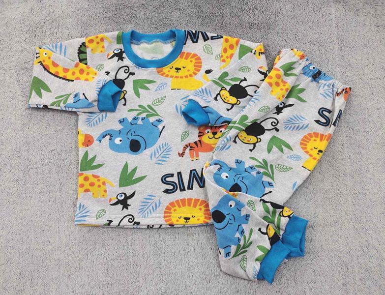 Пижама Boys&Girls (28-34) BG494 grey (зима)