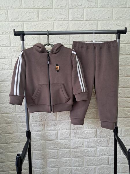 Костюм спорт Boys&Girls (1-3) BG517 brown (зима)