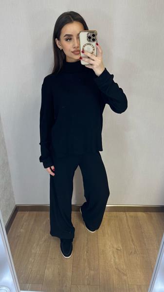 Костюм спорт Valentina (42-50) 025 black (зима)