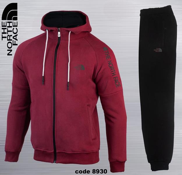 Костюм спорт AZT (S-2XL) 8930-1 wine (зима)