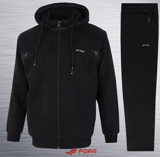 Костюм спорт AZT (XL-5XL) AZ86 black (зима)