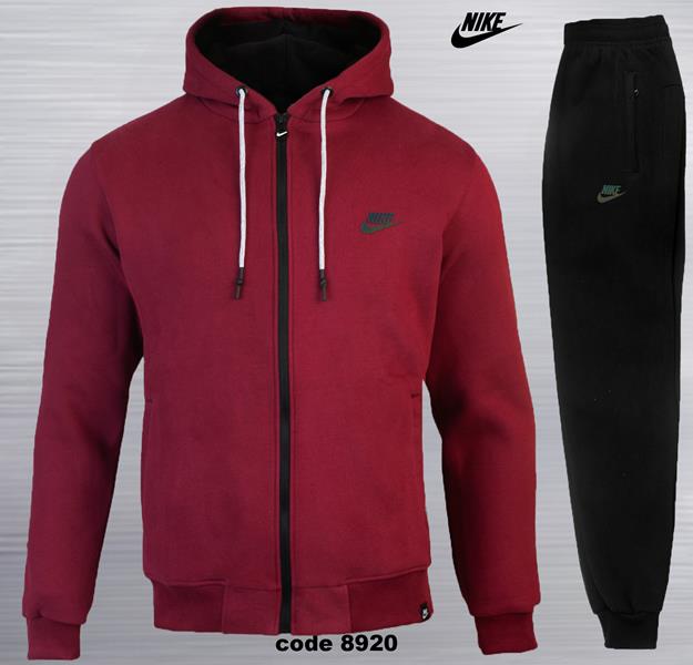 Костюм спорт AZT (S-2XL) AZ3-8920 wine (зима)