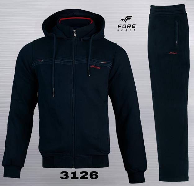 Костюм спорт AZT (6XL-9XL) AZ71-3126 navy (зима)