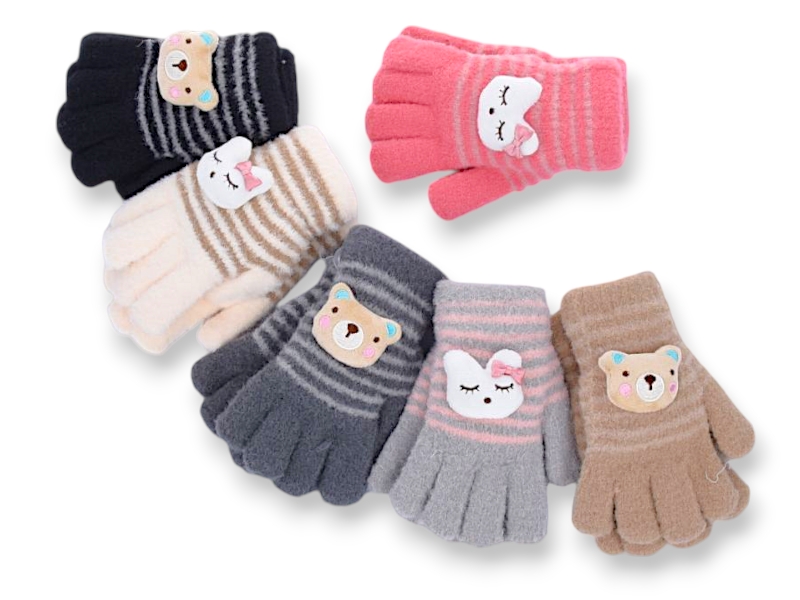 Перчатки YLZL (4-6) C8 mix (зима)