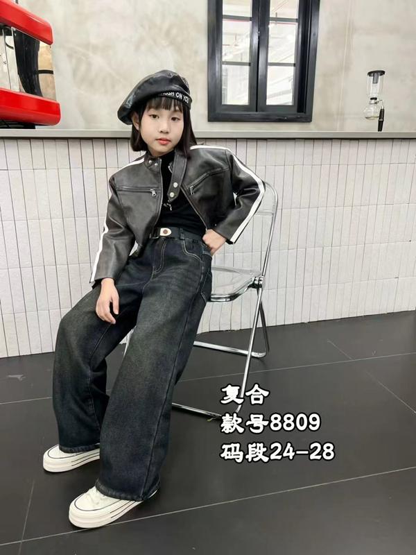 Джинсы SunnyTot (6-10) 8809 black (зима)