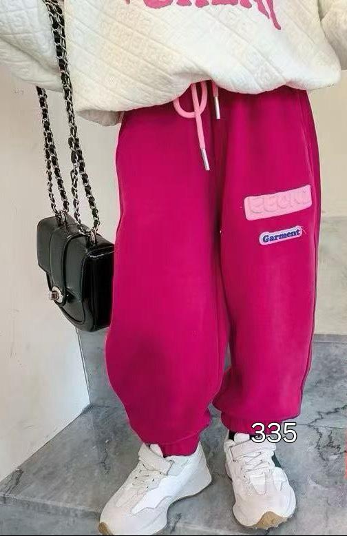 Штаны спорт SunnyTot (4-8) 335 fuchsia (зима)