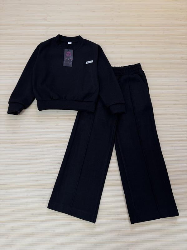 Костюм спорт SunnyTot (140-164) S24 black (зима)