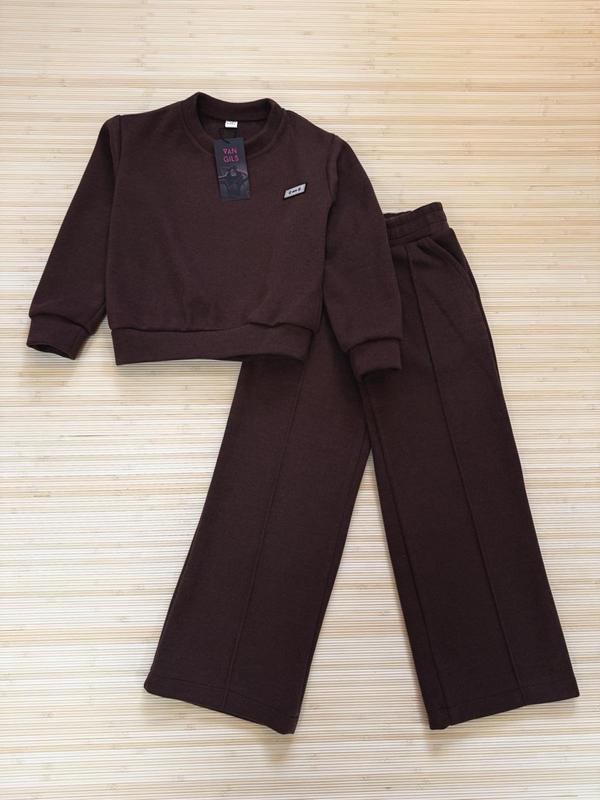 Костюм спорт SunnyTot (140-164) S26 brown (зима)