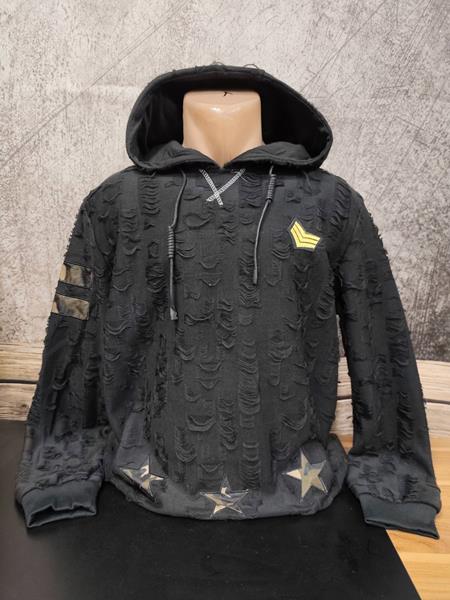 Батник 4 Seasons (M-2XL) LS14 black (зима)