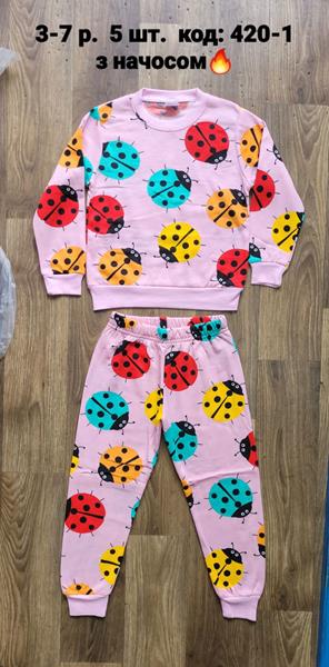 Пижама iBamBino (98-122) 420-1 pink-yellow (зима)