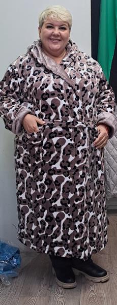 Халат Romeo life (54-58) RL737 brown (зима)