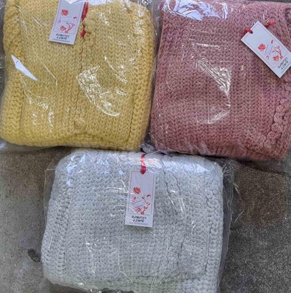 Свитер Julia (one size) 7044 beige (зима)