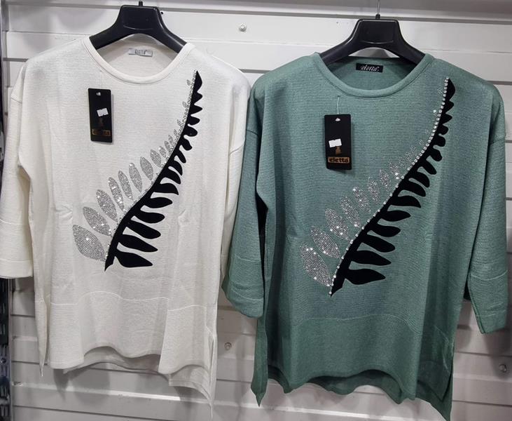 Свитер Julia (52-54) JL86 green (зима)