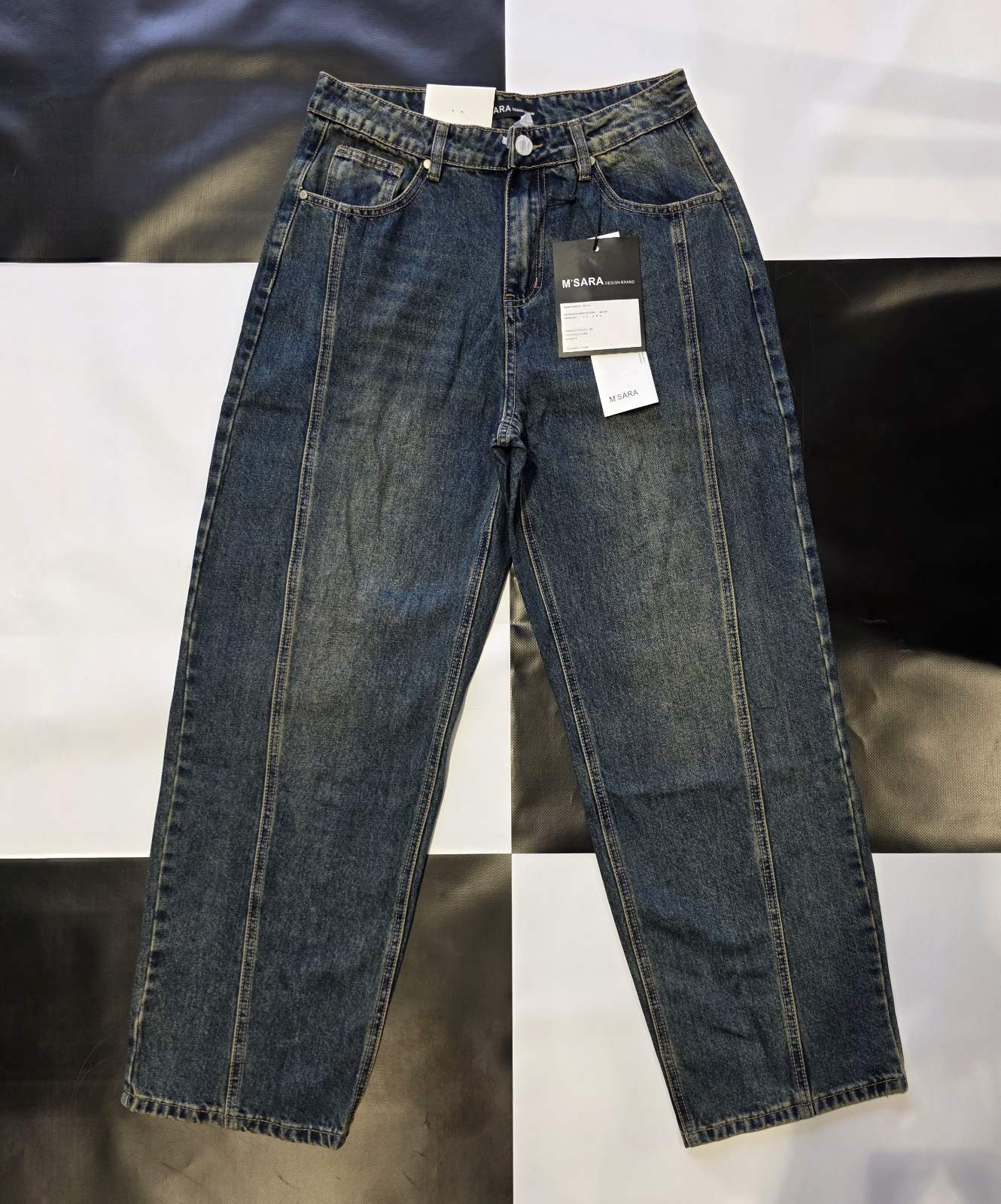 Джинсы God Baron (29-38) KH03 blue (деми)