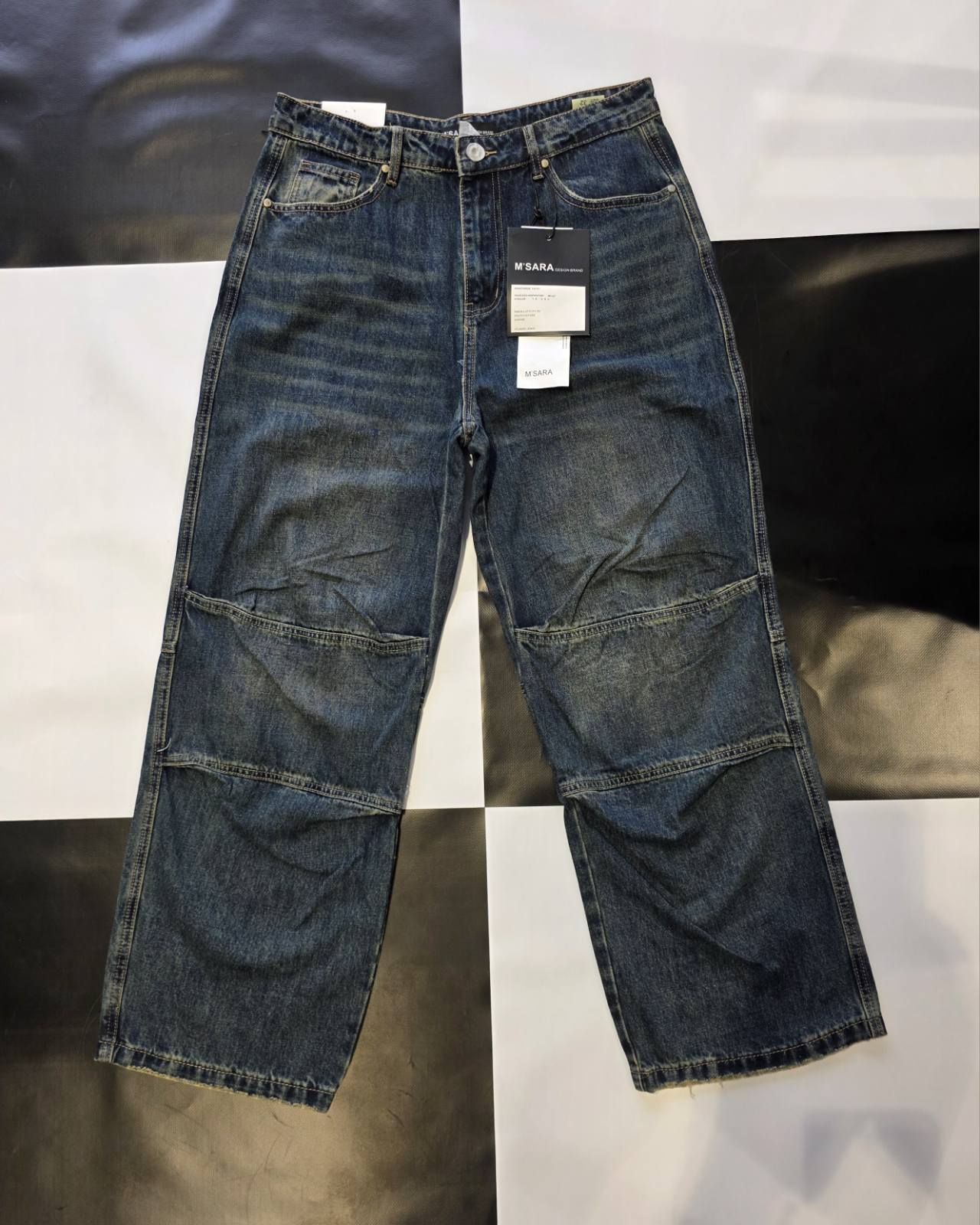 Джинсы God Baron (29-38) KH02 blue (деми)