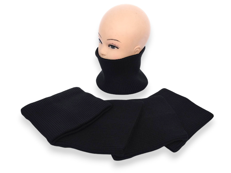 Баф Angelica (one size) Baf 6 подвійний black (зима)