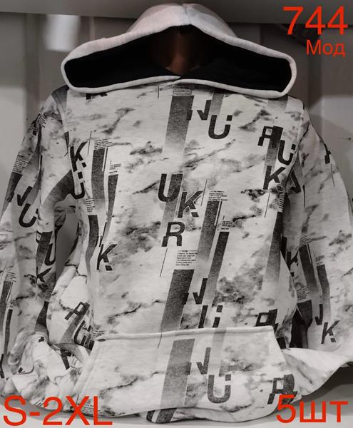 Худи Надийка (S-2XL) ND181-744 white (зима)