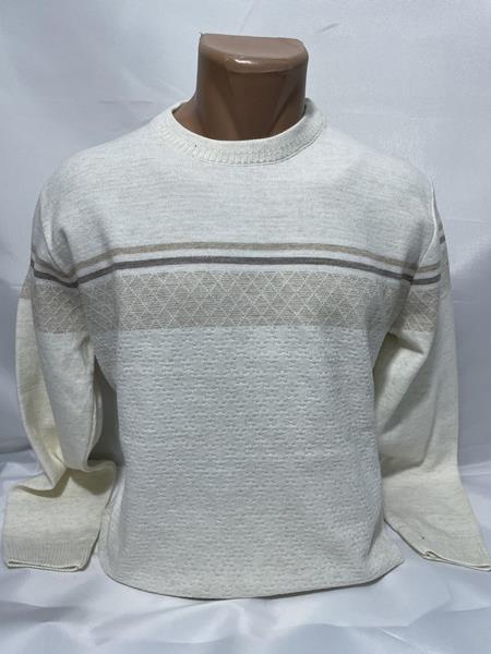 Свитер Sabihina (3XL-5XL) SB1370 white (деми)