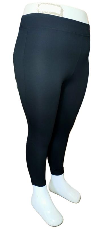 Лосины Acheal (XL-5XL) A155 black (деми)