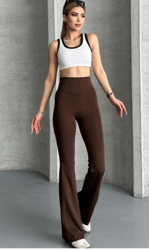 Штаны спорт Acheal (S-XL) A137 brown (деми)