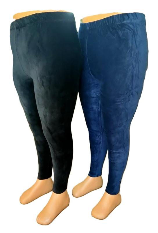 Лосины Acheal (3XL-6XL) A180 blue (зима)