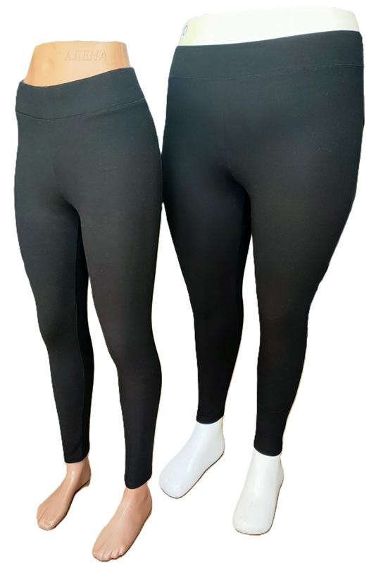 Лосины Acheal (3XL-6XL) A185 black (зима)