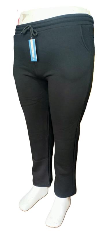 Штаны спорт Acheal (XL-5XL) A178 black (зима)