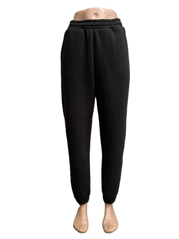 Штаны спорт Amok (S-XL) 8055 black (зима)