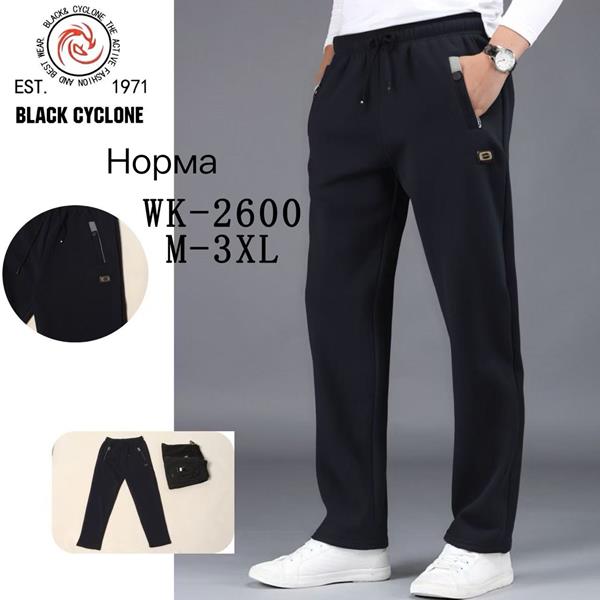 Штаны спорт Giang (M-3XL) G58-2600 grey (зима)