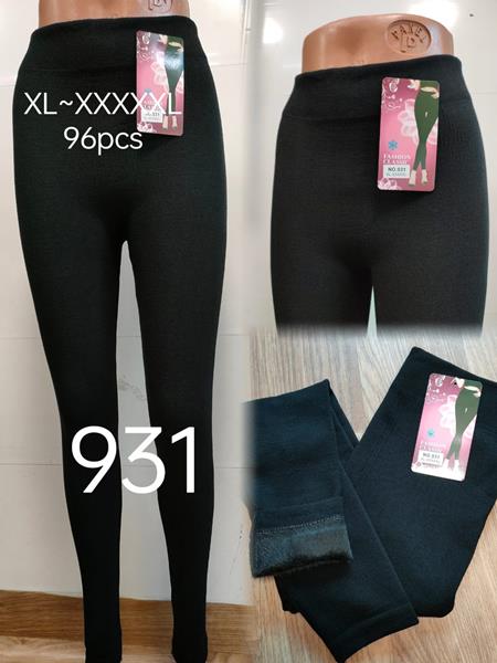 Лосины Giang (XL-5XL) G159-931 black (зима)