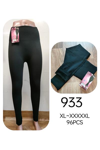 Лосины Giang (XL-5XL) G160-933 black (зима)