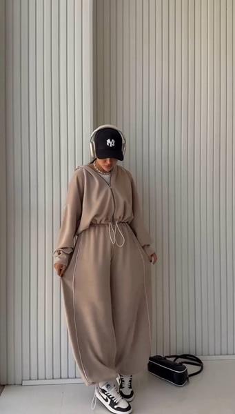 Костюм спорт Modnulya (42-46) 2127 beige (зима)